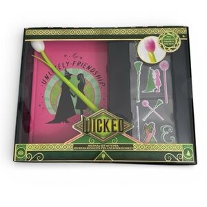 Wicked Journal Set with Color Change Pen, Pink Journal, & Stickers NIB